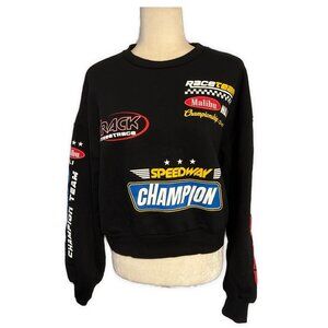 Cotton Classic Organic Generation Race Car Long Sleeve Sweatshirt Sweater Medium